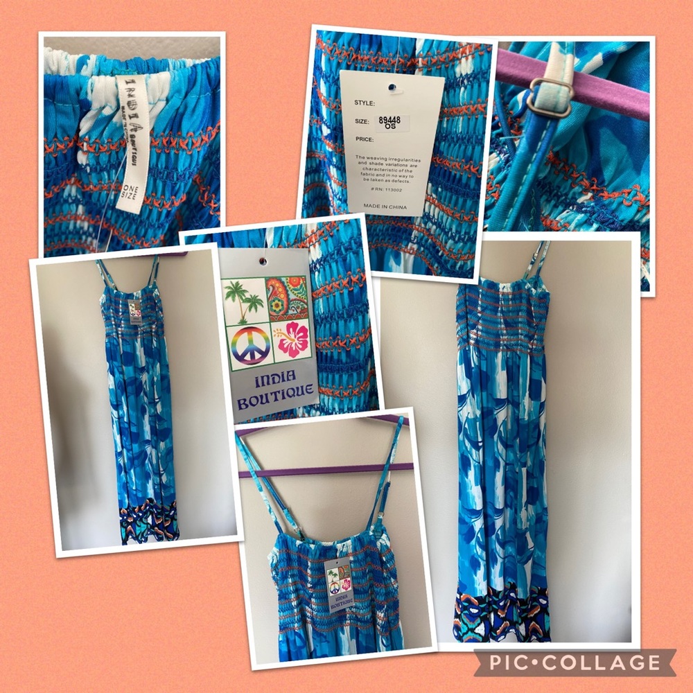 Blue Sun Dress